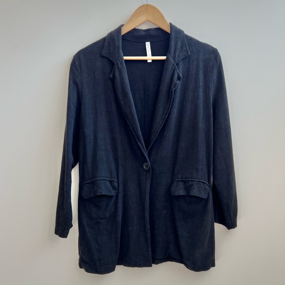 Rachel Pally Linen Brea Blazer S - Picture 3 of 8